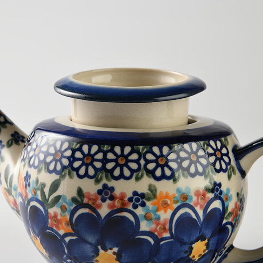 【波蘭陶 Vena】 春遊系列 陶瓷茶壺含濾網 500ml 波蘭手工製